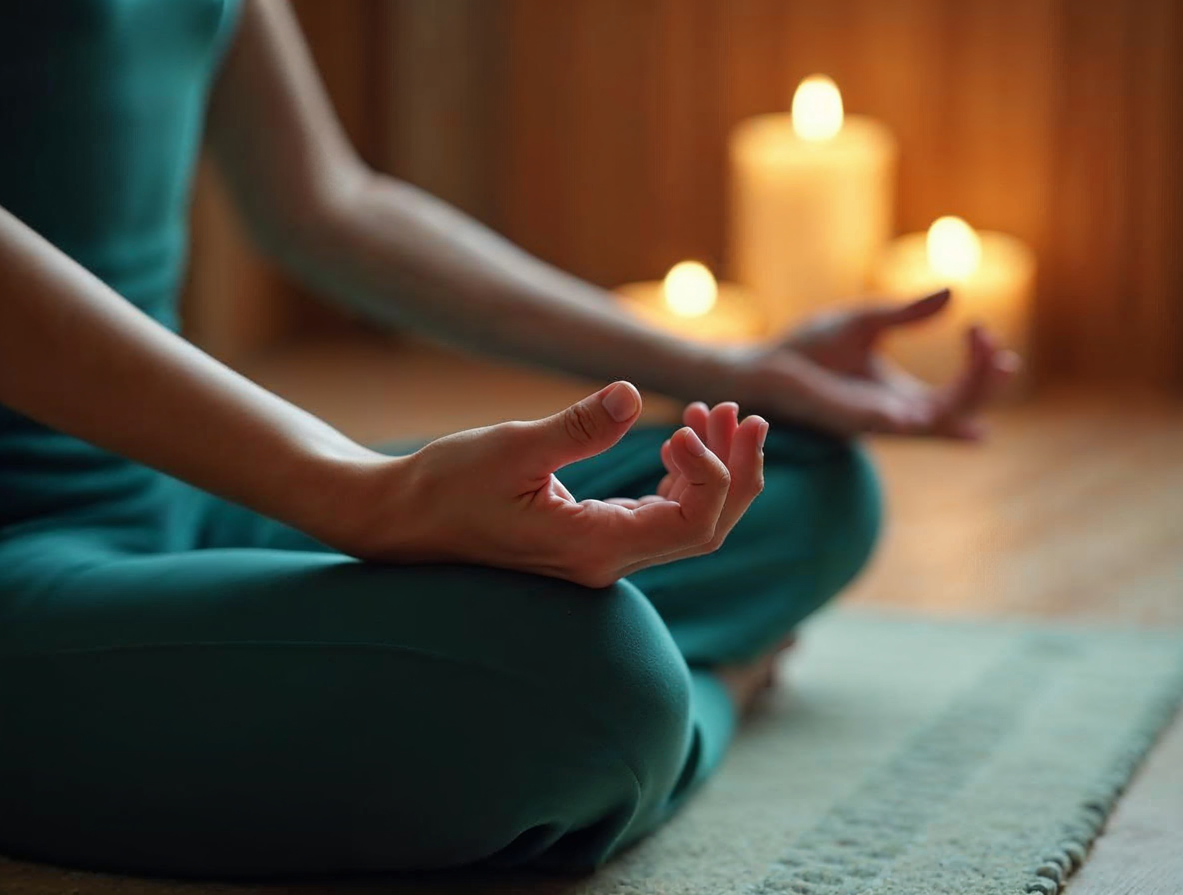 Meditation practice at Sunrise Yoga